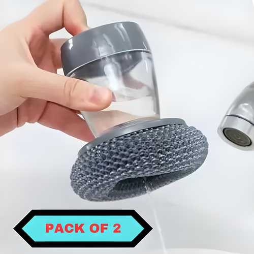 Press&Clean Soap Brush(Pack of 2)